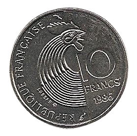 10 FRANCS France Robert Shuman