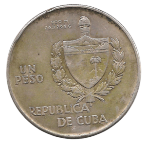 1 peso 1934 cuba