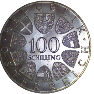 100 schilling 1977