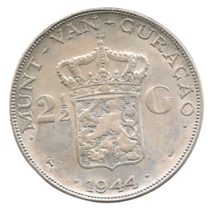 2 1/2 gulden 1944 curaçao