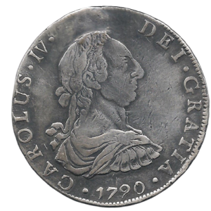 8 reales 1790 potosi bolivie charles IV