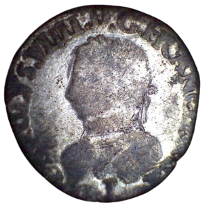 demi teston 1564 limoges charles IX