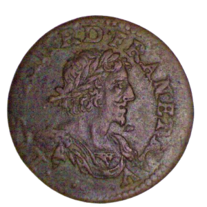 double tournois 1639 lays louis XIII