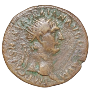dupondius trajan 100 rome