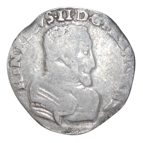 teston 1559 angers henri II
