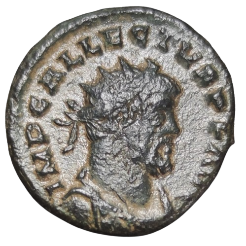 aurélianus Allectus 295-296 virtus colchester
