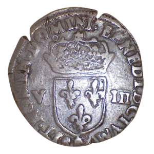 huitième d’écu 1578 rennes henri III