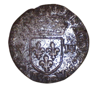 huitième d’écu 1586 rennes henri III