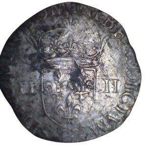 quart d’écu 1582 la rochelle henri III