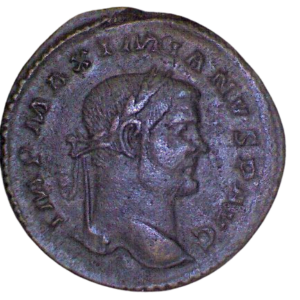 follis Maximien hercule 296-297 ticinium