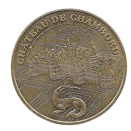 château de chambord 2007 salamandre monnaie de paris