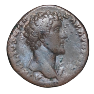sesterce marc aurele 148-149 rome honos