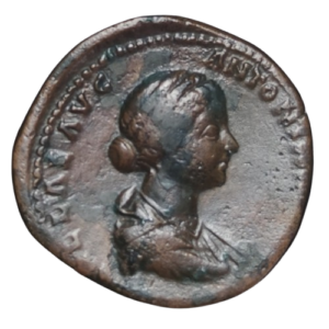 sesterce lucille 166-169 rome pietas