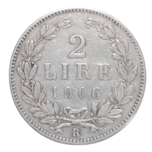 2 lire 1906 république de saint-marin rome