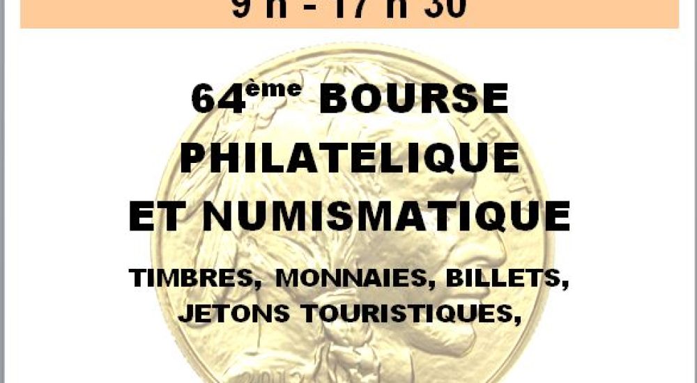 Numisouest sera présent bourse numismatique le 13/10/2024 à Pessac (33).