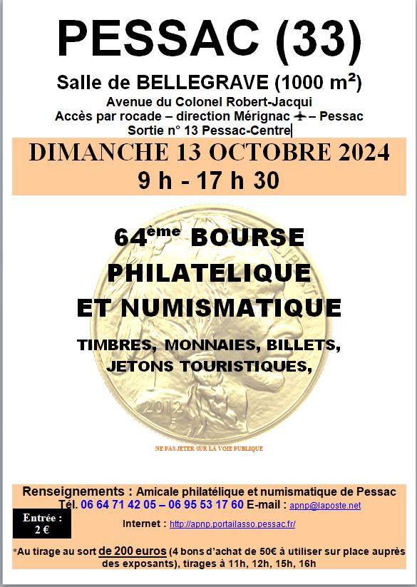 bourse numismatique