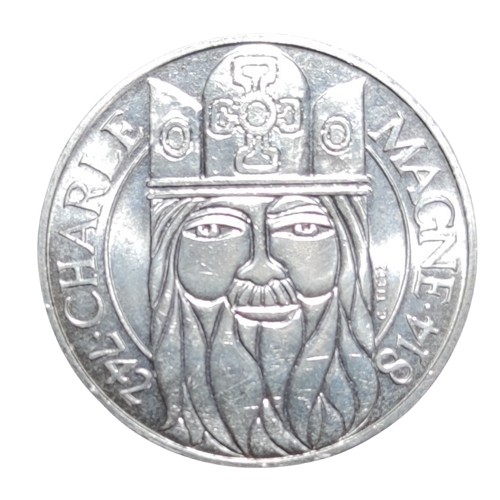 100 francs 1990 charlemagne