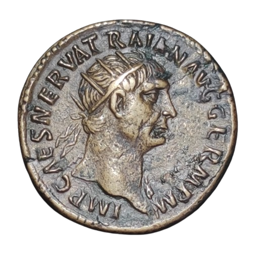 dupondius trajan 101 rome