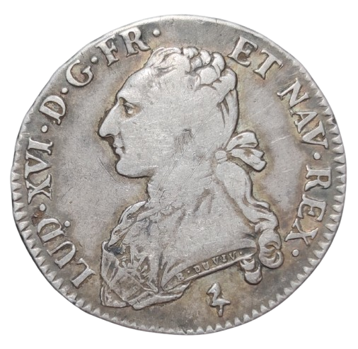 Louis XVI demi écu aux branches d'olivier 1783 Paris