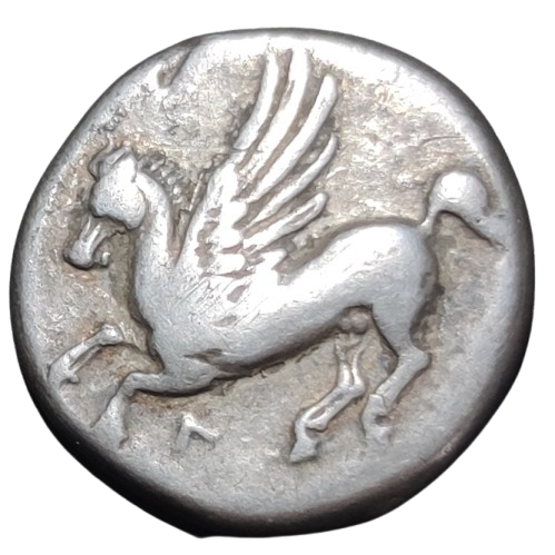 Statère corinthien arcananie leucas 300-306 av-jc