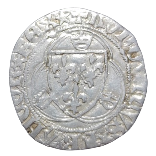 blanc à la couronne louis XI saint-lô (1461)