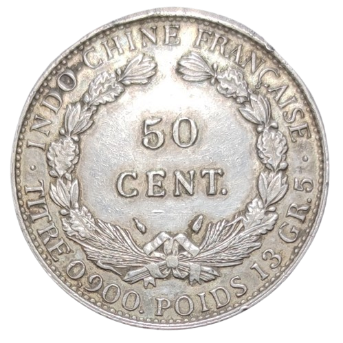 50 centièmes de piastre 1936 indochine française