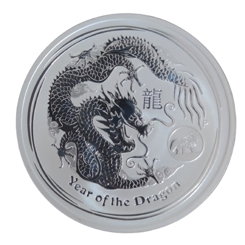 1 dollar 2012 australie année du dragon