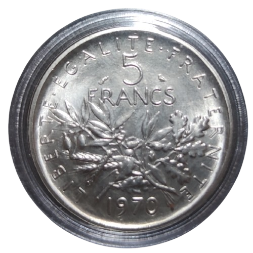 5 francs 1970 semeuse essai