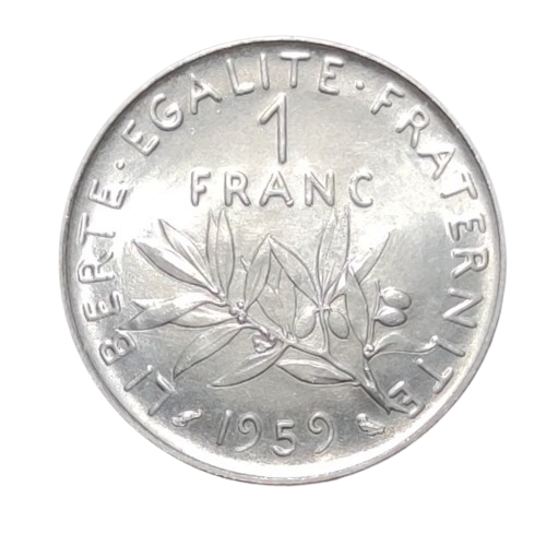 1 franc 1959 semeuse essai spl