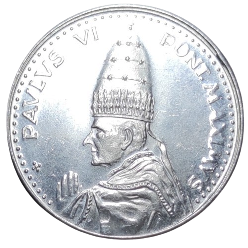 médaille du pape paul VI 1975 argent