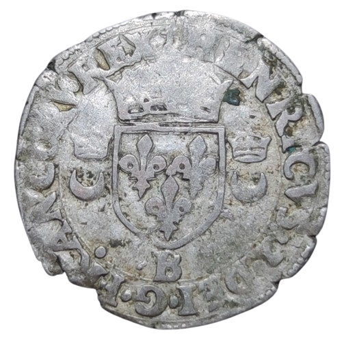douzain aux croissants 1551 rouen henri II
