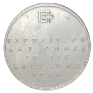 module du 5 francs suisse 1964 exposition de lausanne