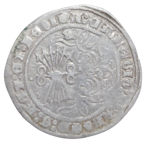 espagne 1 real 1469-1504 burgos ferdinand et isabelle
