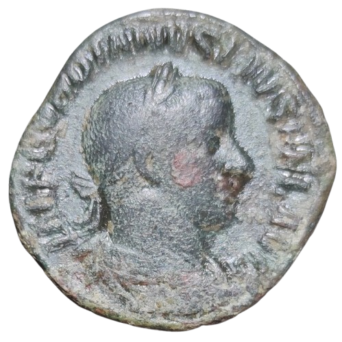 sesterce gordien III 244 rome revers securit perpet