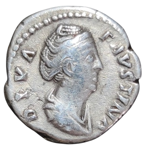 denier faustine mère 150 rome