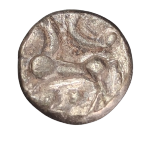 quart de statère aux segments de cercles rèmes 80-50 av j-c