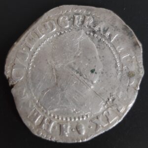demi franc au col gaufré 1587 angers henri III