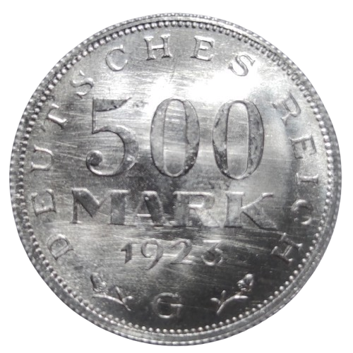500 mark 1923 G allemagne deutsches reich