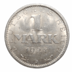 1 mark 1924 berlin