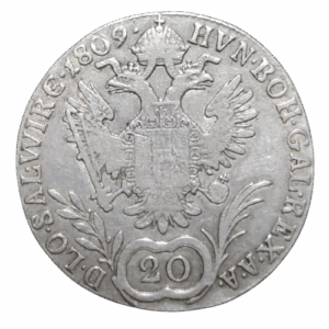 20 kreuser 1809 autriche hongrie françois I