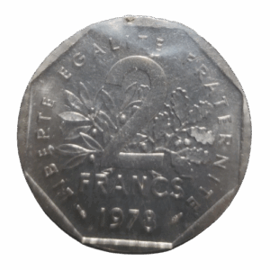 2 francs semeuse 1978 pessac fdc essai