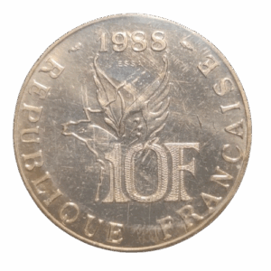 10 francs roland garros 1988 fdc essai