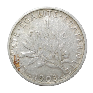 1 franc 1903  semeuse