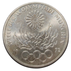10 deutchmark 1972 F stuttgart allemagne XXe olympiade munich