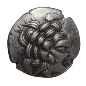 Statère à la roue redonnes (régions de Rennes) 1er siècle av-jc