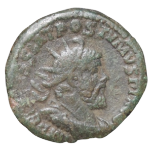 double sesterce postume 261 trèves fides militum