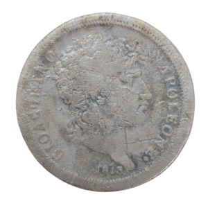 1 lira royaume de naples 1813 joachim murat