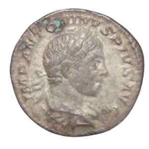 denier elagabal 220 rome