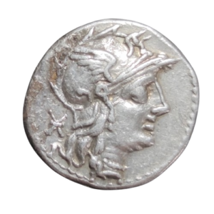 denier république minucia 134 av j.c rome