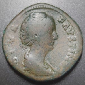 sesterce faustine mère +147 rome